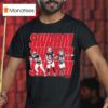 Will Anderson Jr Azeez Al Shaair And Derek Stingley Jr Swarm T Shirt