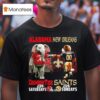 Alabama Crimson Tide On Saturdays X New Orleans Saints On Sundays Masco T Shirt