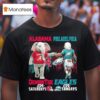 Alabama Crimson Tide On Saturdays X Philadelphia Eagles On Sundays Masco T Shirt