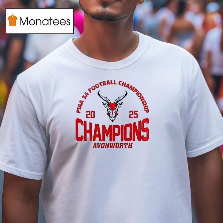 Avonworth Antelopes Piaa A Champions Logo T Shirt Avonworth Antelopes Piaa A Champions Logo T Shirt