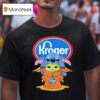 Baby Stitch And Baby Yoda Kroger T Shirt