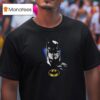 Batman Keaton Portrait Graphic Vintage Logo T Shirt