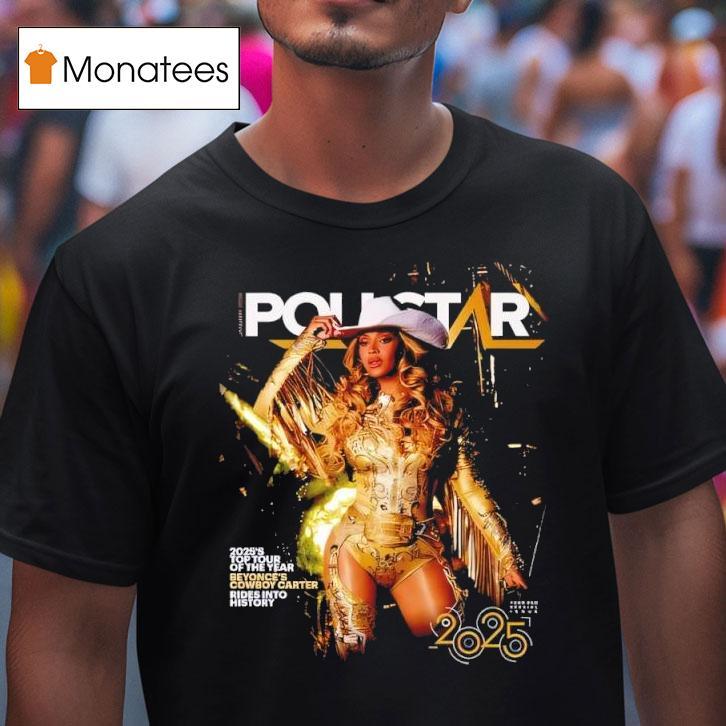 Beyonce Graces The Cover Of Pollstar As Cowboy Carter The Top Tour T Shirt Beyonce Graces The Cover Of Pollstar As Cowboy Carter The Top Tour T Shirt