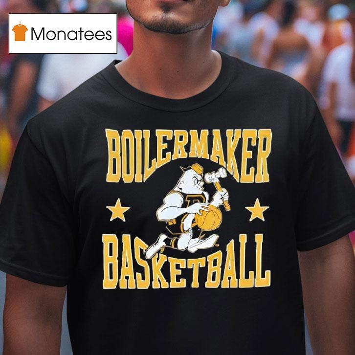 Boilermaker Basketball Pete T Shirt Boilermaker Basketball Pete T Shirt
