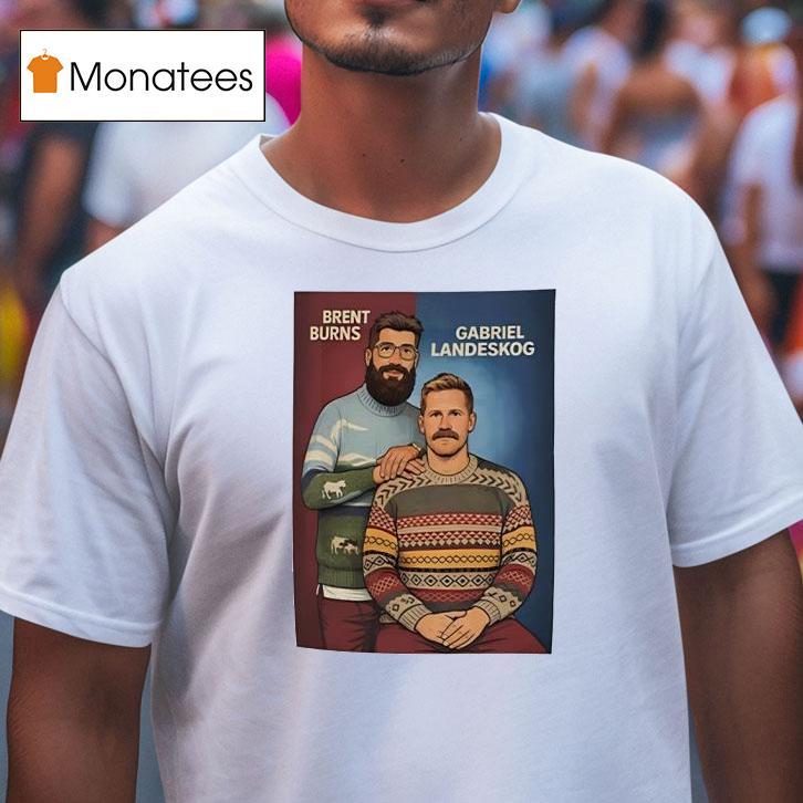 Brent Burns And Gabriel Landeskog Step Brothers Colorado Avalanche T Shirt Brent Burns And Gabriel Landeskog Step Brothers Colorado Avalanche T Shirt