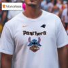 Carolina Panthers X Stitch Harley Davidson T Shirt