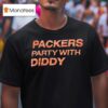 Chicago Bears Packers Party With Diddy T Shirt