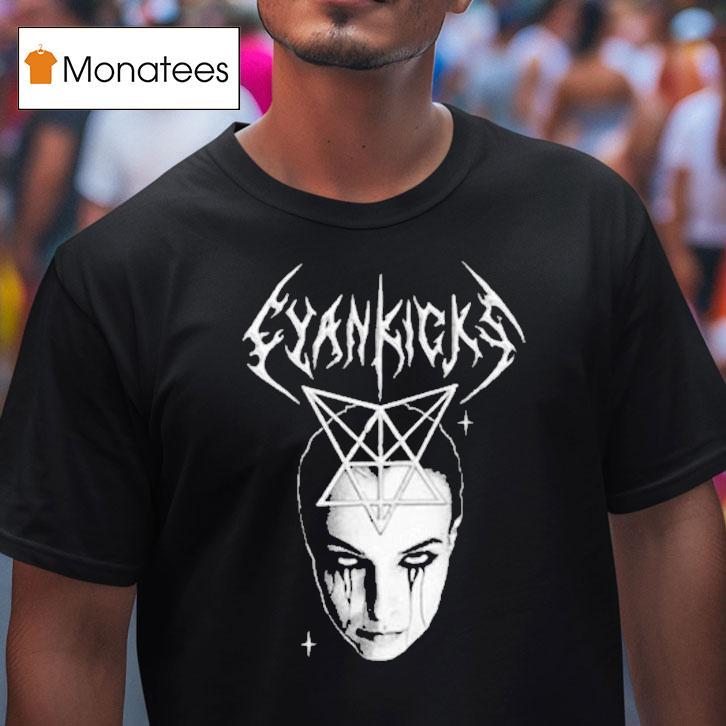 Cyan Kicks The Portrai T Shirt Cyan Kicks The Portrai T Shirt