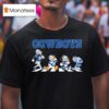 Dallas Cowboys X Goofy X Donald Duck X Mickey Mouse X Stitch Abbey Road T Shirt