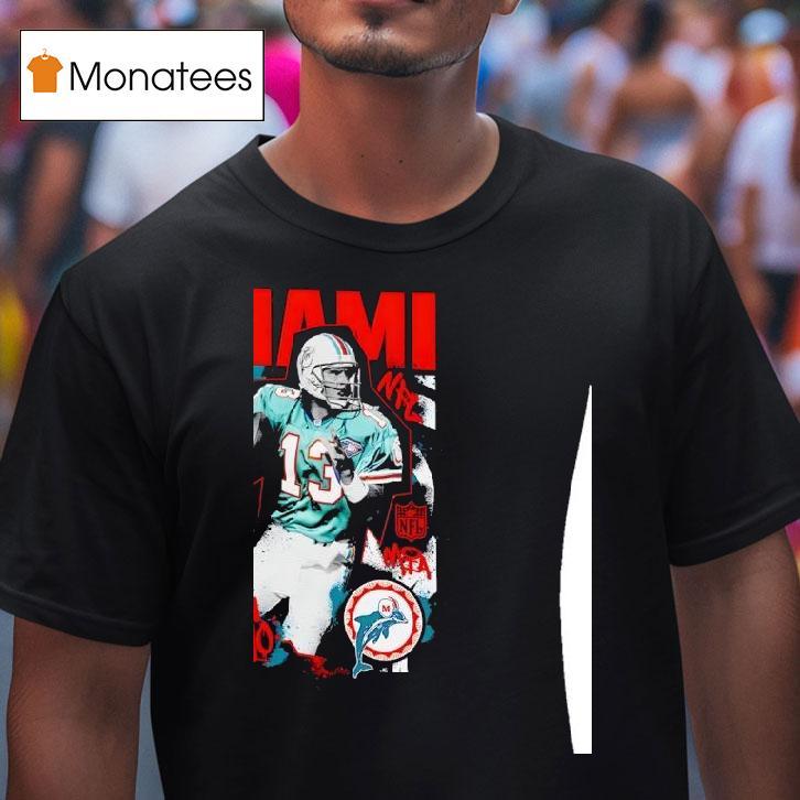 Dan Marino Miami Dolphins Football Nfl T Shirt Dan Marino Miami Dolphins Football Nfl T Shirt