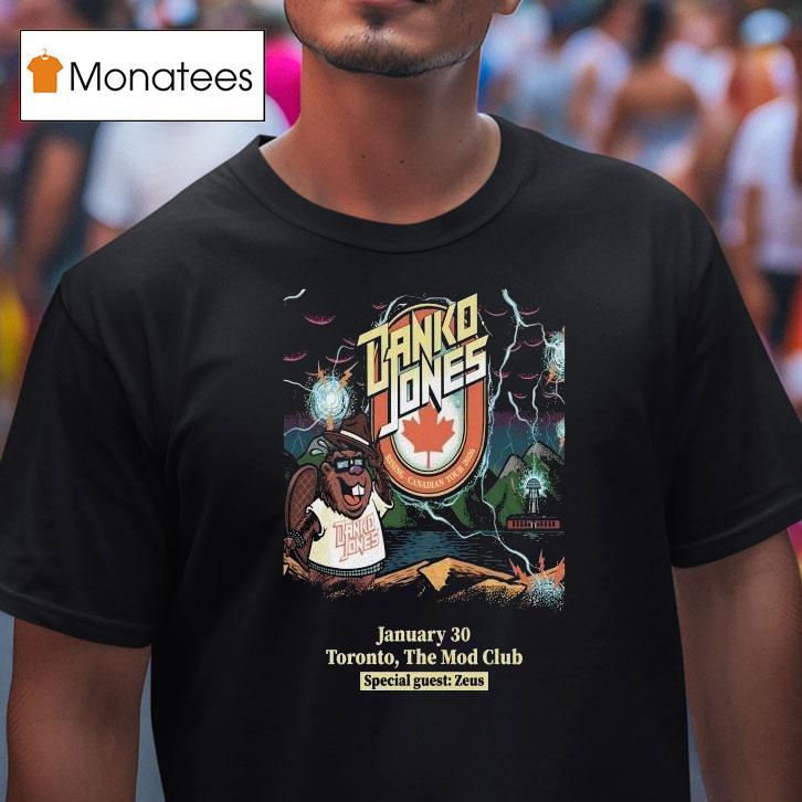 Danko Jones Jan The Mod Club In Toronto On T Shirt Danko Jones Jan The Mod Club In Toronto On T Shirt