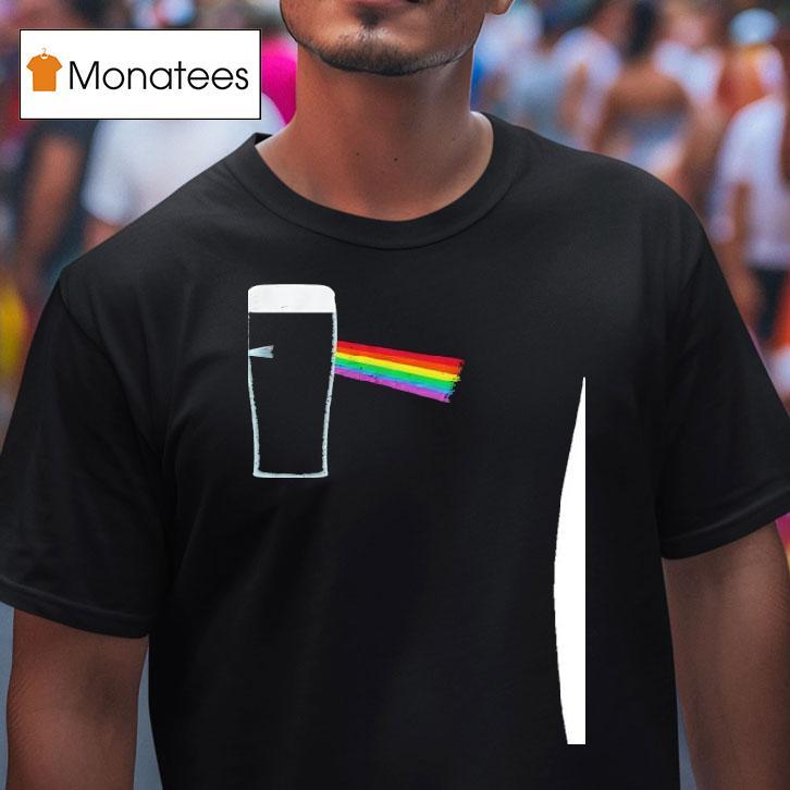 Dark Side Beer Rainbow T Shirt Dark Side Beer Rainbow T Shirt