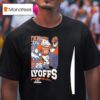 Denver Broncos Nfl Playofffs Logo And Masco T Shirt