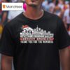 Denver Broncos Skyline Of Player Names T Shirt