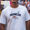 Denver Broncos X Monters Inc Funday Football Cartoon T Shirt