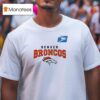 Denver Broncos X Usps Years One Mission Every Letter Every Mile Since Logo T Shirt