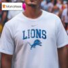 Detroit Lions Fdny Fire Department Th Anniversary Courage And Service Logo T Shirt