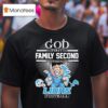 Detroit Lions Football God First Family Second Then T Shirt