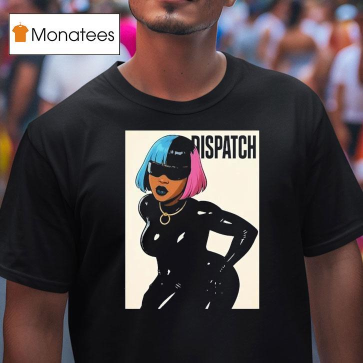 Dispatch Neon Girl In Black Sui T Shirt Dispatch Neon Girl In Black Sui T Shirt