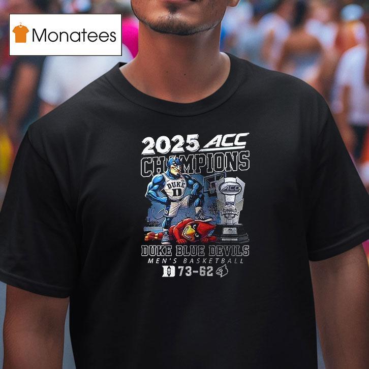 Duke Blue Devils Men S Basketball Acc Champs Name Rosters Mascots T Shirt Duke Blue Devils Men S Basketball Acc Champs Name Rosters Mascots T Shirt