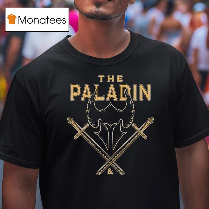 Dungeons Dragons The Paladin Class T Shirt Dungeons Dragons The Paladin Class T Shirt