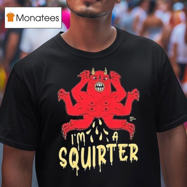 Edgy Devil Character Squirter T Shirt Edgy Devil Character Squirter T Shirt