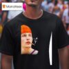 Gangsta Kolek Smoking New York Knicks Basketball T Shirt