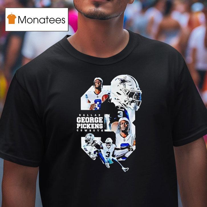 George Pickens Dallas Cowboys Football Nfl Football T Shirt George Pickens Dallas Cowboys Football Nfl Football T Shirt