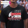 Georgia Bulldogs Sec Champions How About Them Dawgs T Shirt
