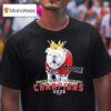 Georgia Bulldogs Sec Champions Mascot Crown Boom T Shirt