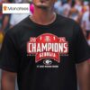 Georgia Bulldogs Sec Football Champions It Just Means More T Shirt