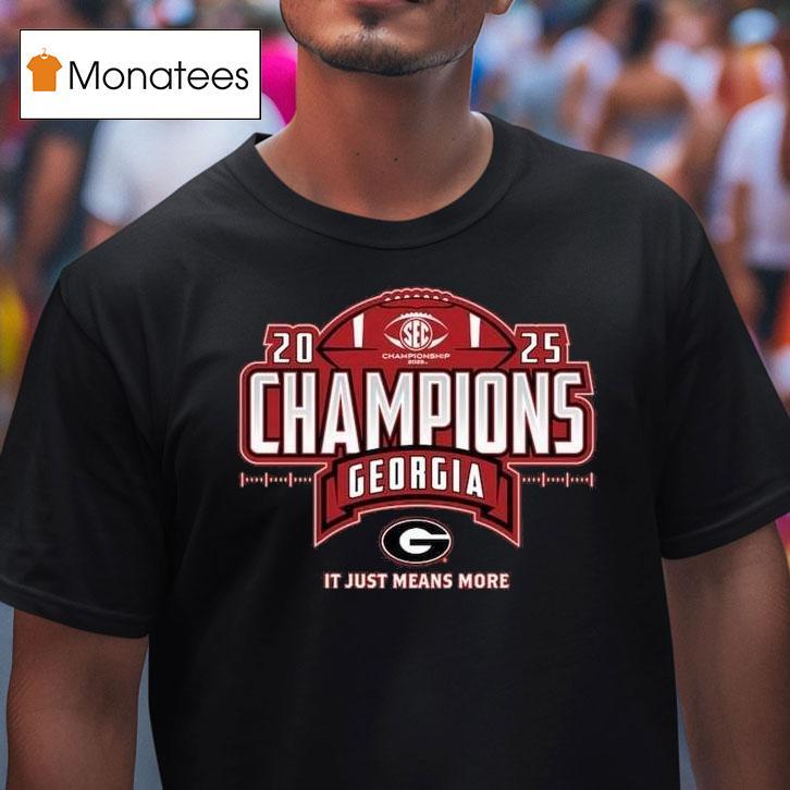 Georgia Bulldogs Sec Football Champions Locker Room T Shirt Georgia Bulldogs Sec Football Champions Locker Room T Shirt