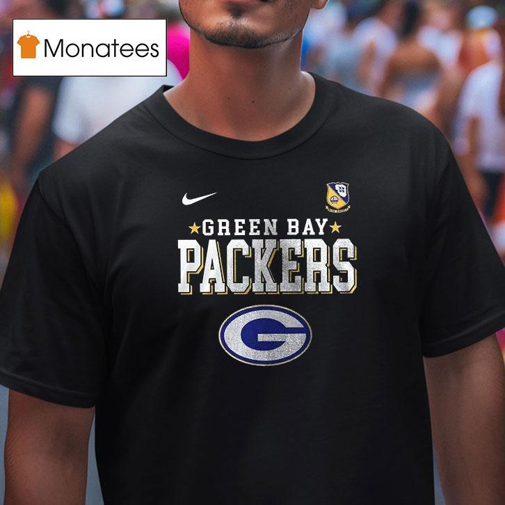 Green Bay Packers Blue Angels Us Navy Th Anniversary Flight Demonstration Squadron T Shirt Green Bay Packers Blue Angels Us Navy Th Anniversary Flight Demonstration Squadron T Shirt