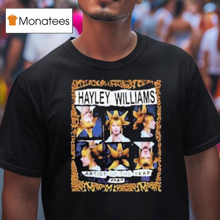 Hayley Williams Artist Of The Year T Shirt Hayley Williams Artist Of The Year T Shirt