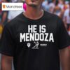 He Is Mendoza Heisman Hopeful Indiana Hoosiers Logo T Shirt