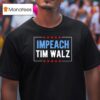 Impeach Tim Walz Vintage T Shirt