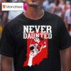 Indiana Hoosiers Never Daunted Football State And Helme T Shirt