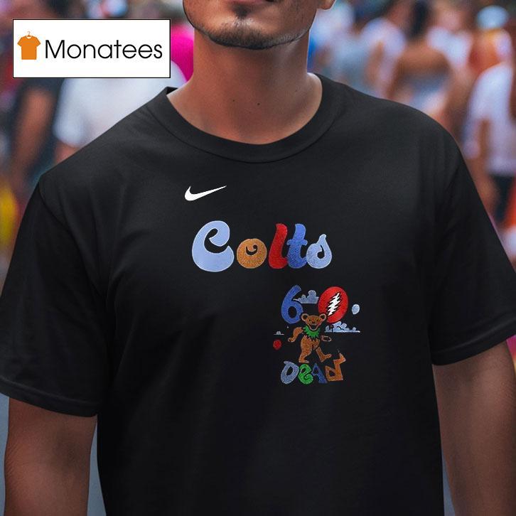 Indianapolis Colts Grateful Dead Celebrate Th Anniversary Bears T Shirt Indianapolis Colts Grateful Dead Celebrate Th Anniversary Bears T Shirt