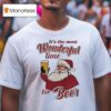 It S The Most Wonderful Time For Beer Christmas T Shirt