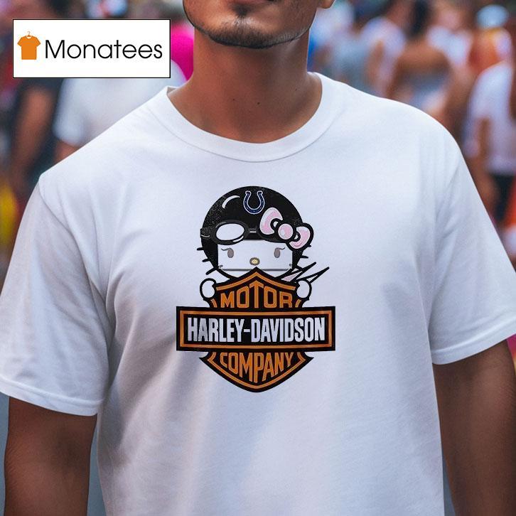 Jacksonville Jaguars X Hello Kitty Motor Harley Davidson T Shirt Jacksonville Jaguars X Hello Kitty Motor Harley Davidson T Shirt