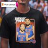 Jalen Brunson And Karl Anthony Towns New York Knicks Basketball Graphic T Shirt