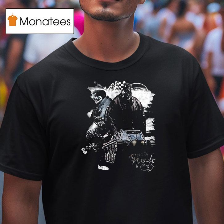 Kanye Donda Car Racing Graphic Signature T Shirt Kanye Donda Car Racing Graphic Signature T Shirt