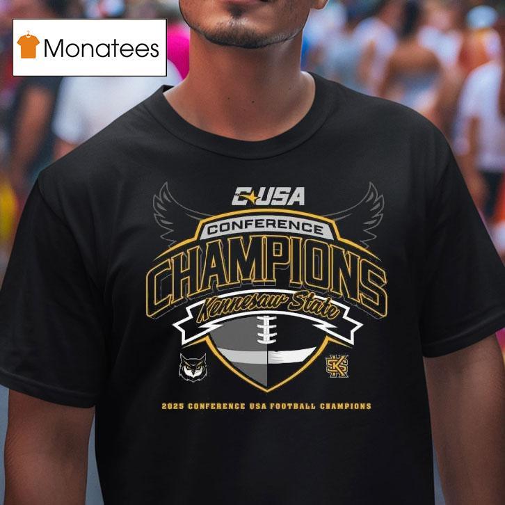 Kennesaw State American Conference Football Champions T Shirt Kennesaw State American Conference Football Champions T Shirt