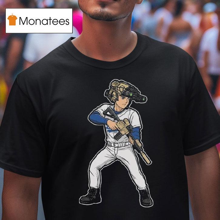 La Dodgers Shotime Guns T Shirt La Dodgers Shotime Guns T Shirt