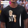 Larry Bird Middle Finger Boston Celtics Basketball T Shirt
