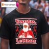 Lebron James Santa Leclaus Graphic T Shirt