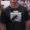 Los Angeles Chargers Super Chargers Helmet Logo T Shirt