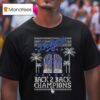 Los Angeles Dodgers Back Back Champions Ugly Christmas T Shirt