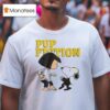 Lucy And Snoopy Pulp Fiction The Peanuts T Shirt