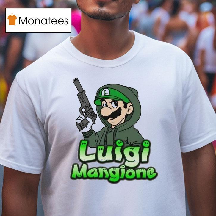 Luigi Mangione Super Mario Bros T Shirt Luigi Mangione Super Mario Bros T Shirt